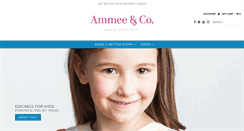 Desktop Screenshot of ammeeandco.com